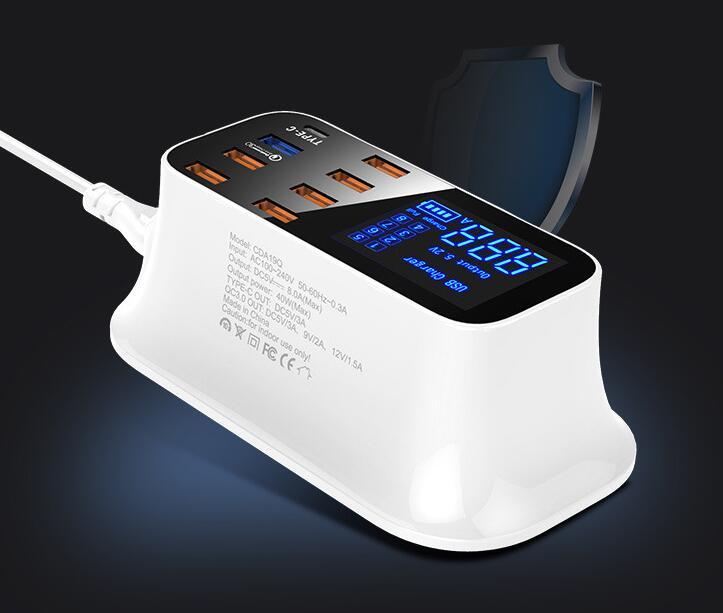 Quick Charge 3.0 Ordinary Smart USB Charger Station - Image 3