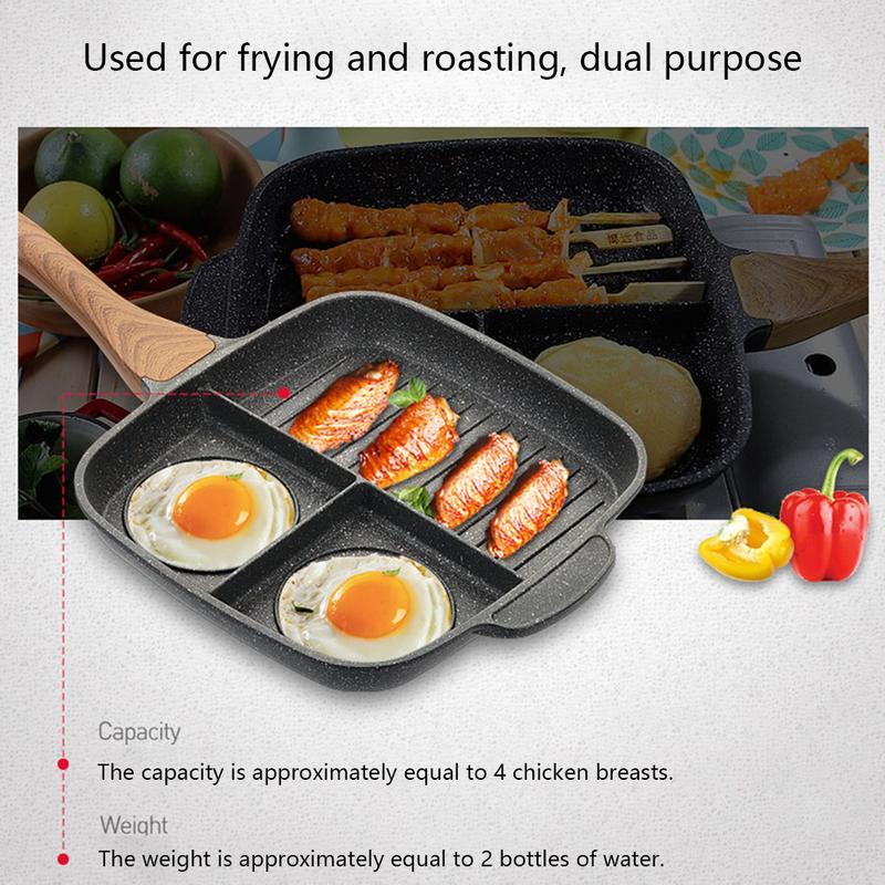 Maifanshi fried steak pot multi-function household omelette pan pan induction cooker non-stick pan - Image 5
