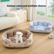 Semi-enclosed Pet Kennel For Small Dogs In All Seasons Of Summer