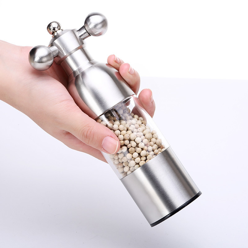 Pepper Mill Gadgets Pepper and Salt Grinder Grinding 4 Color Garlic Grinding Spice Grinder Kitchen Creative Tools BBQ Accessory - Image 4