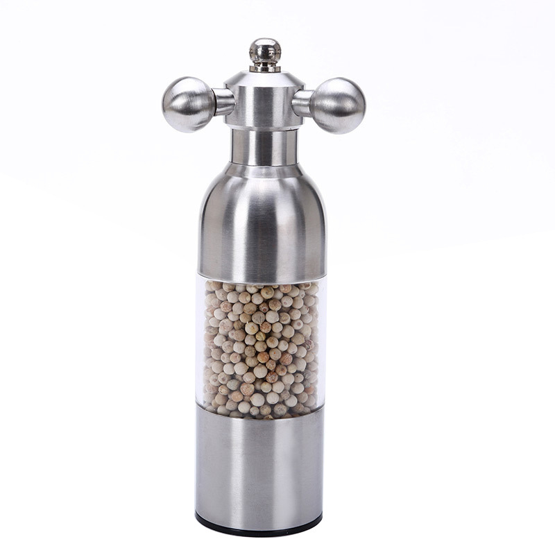 Pepper Mill Gadgets Pepper and Salt Grinder Grinding 4 Color Garlic Grinding Spice Grinder Kitchen Creative Tools BBQ Accessory - Image 2