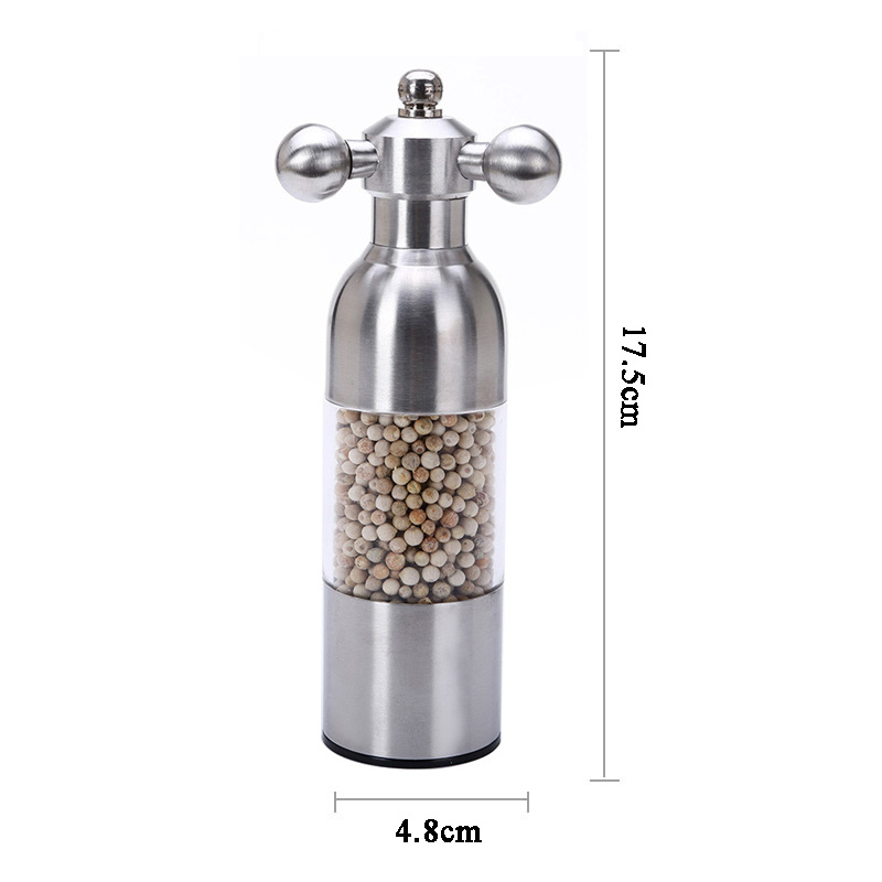 Pepper Mill Gadgets Pepper and Salt Grinder Grinding 4 Color Garlic Grinding Spice Grinder Kitchen Creative Tools BBQ Accessory - Image 6