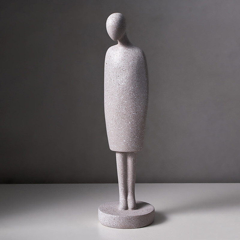 Living Room Decoration Nordic Home Decoration AbstractFigure Statue Modern Art Sculpture Aesthetic Room Decor Statue Of Love - Image 4