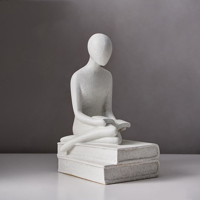 Living Room Decoration Nordic Home Decoration AbstractFigure Statue Modern Art Sculpture Aesthetic Room Decor Statue Of Love - Image 5