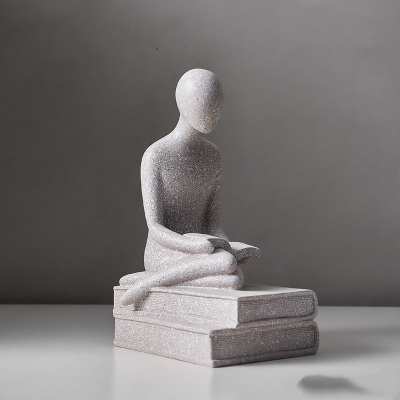 Living Room Decoration Nordic Home Decoration AbstractFigure Statue Modern Art Sculpture Aesthetic Room Decor Statue Of Love - Image 6