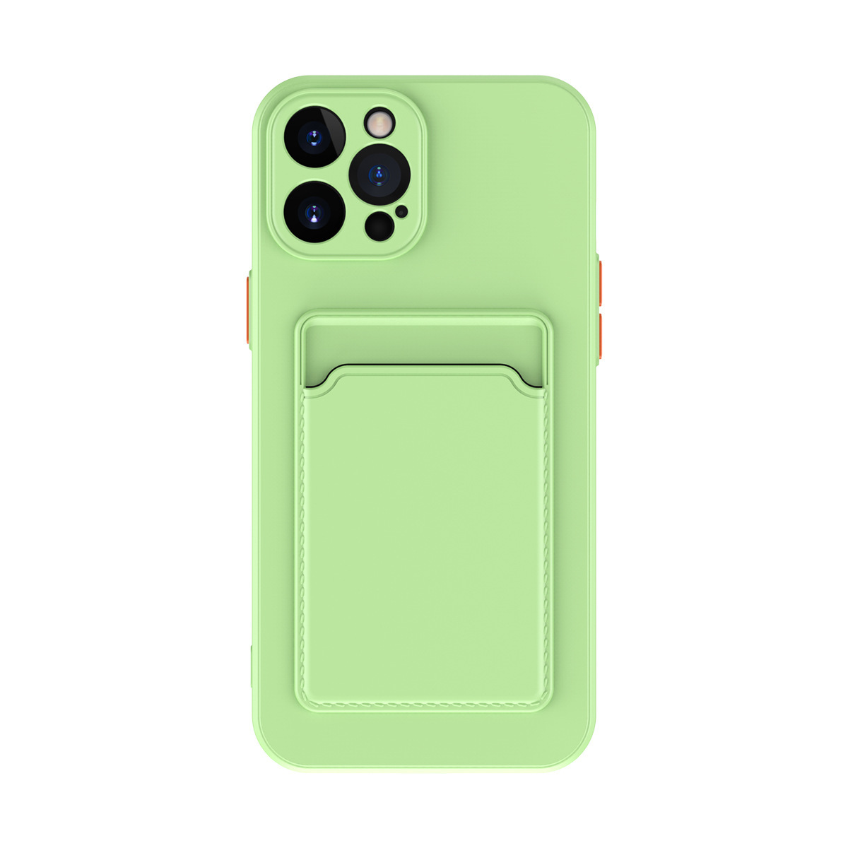 Simple Pure Color Liquid Silicone Phone Case - Image 5
