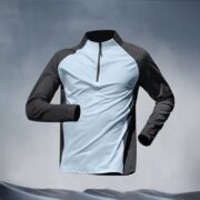 Mens Stylish Quick-drying Long-sleeve Sun-protection T-shirt