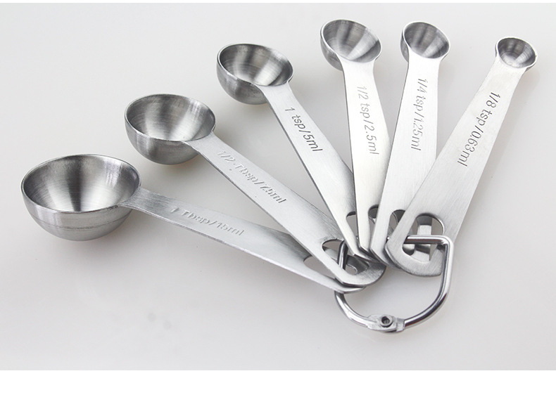 Stainless Steel Kitchen Seasoning Measuring Spoons - Image 3