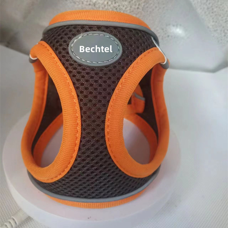 Pet Harness Vest Style Leash - Adjustable Breathable Dog Cat Harness with D-Ring for Walking Training - Image 5