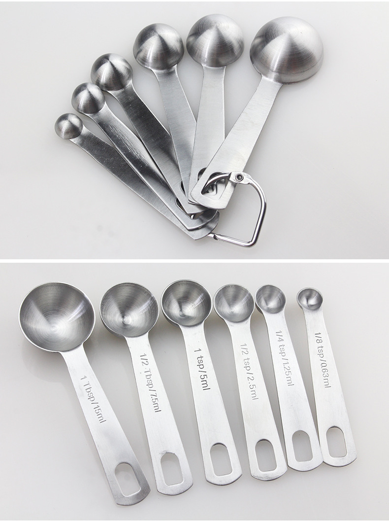 Stainless Steel Kitchen Seasoning Measuring Spoons - Image 4