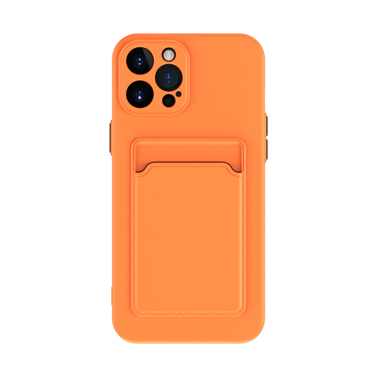 Simple Pure Color Liquid Silicone Phone Case - Image 9