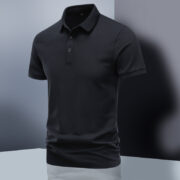Lapel Casual Short-sleeve Polo Shirt