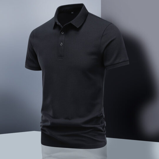 Lapel Casual Short-sleeve Polo Shirt