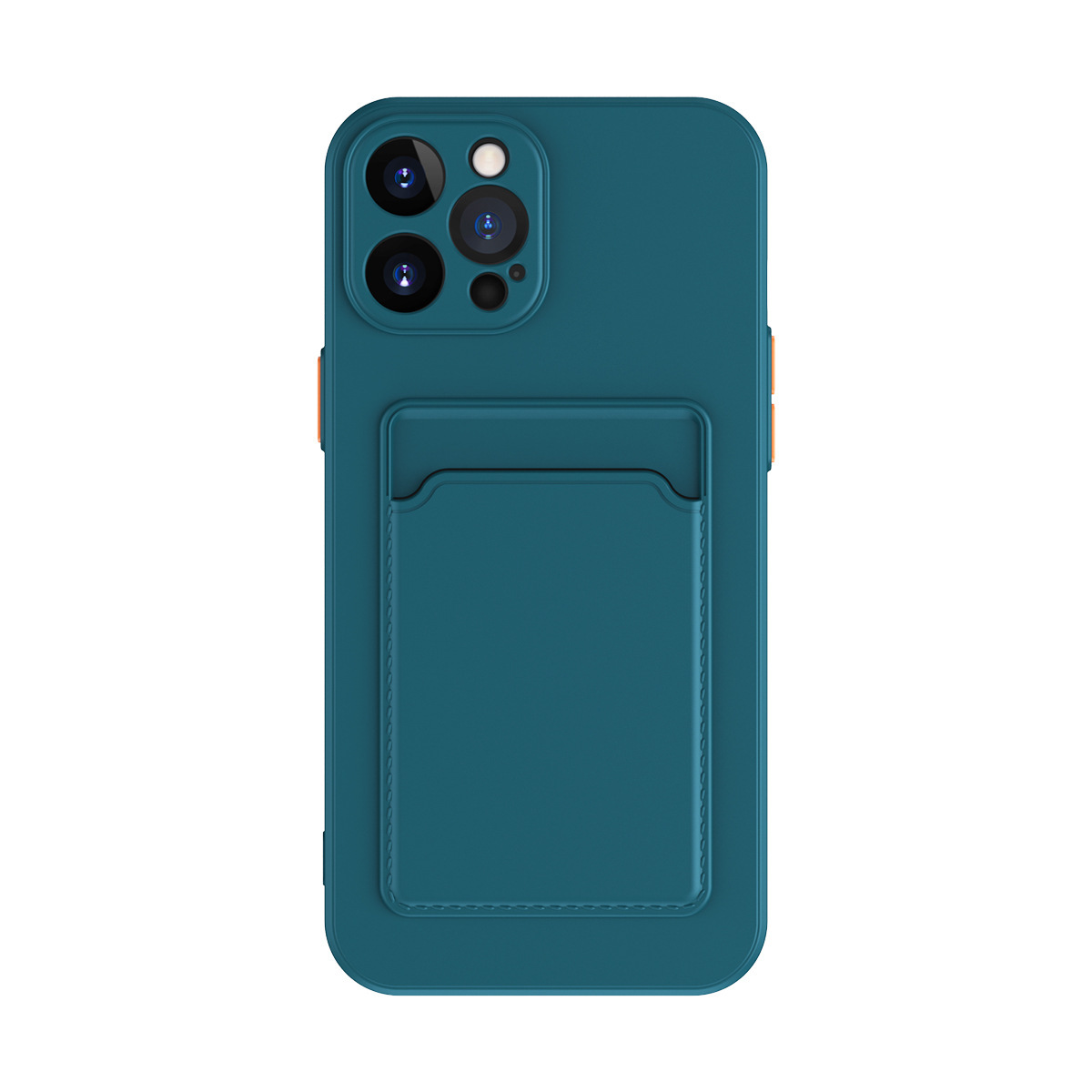 Simple Pure Color Liquid Silicone Phone Case - Image 10