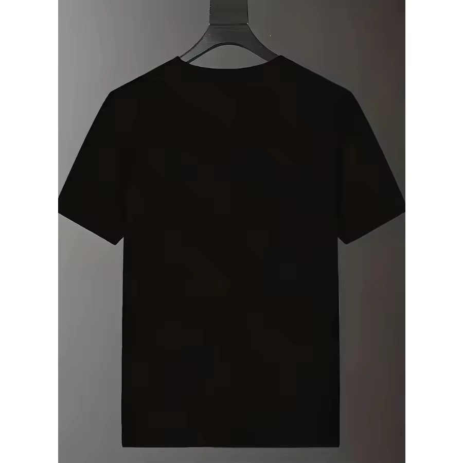Printed Casual Loose-fitting Breathable Thin Short-sleeve Top - Image 9