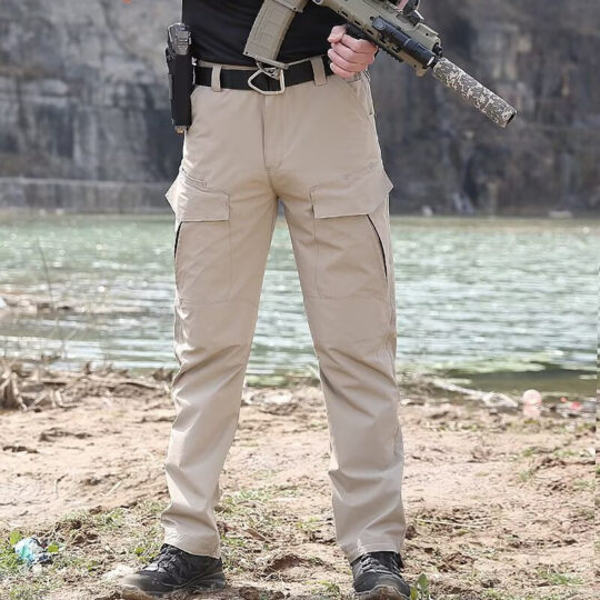 Outdoor Sports Pants Solid-color Versatile Workwear Trousers