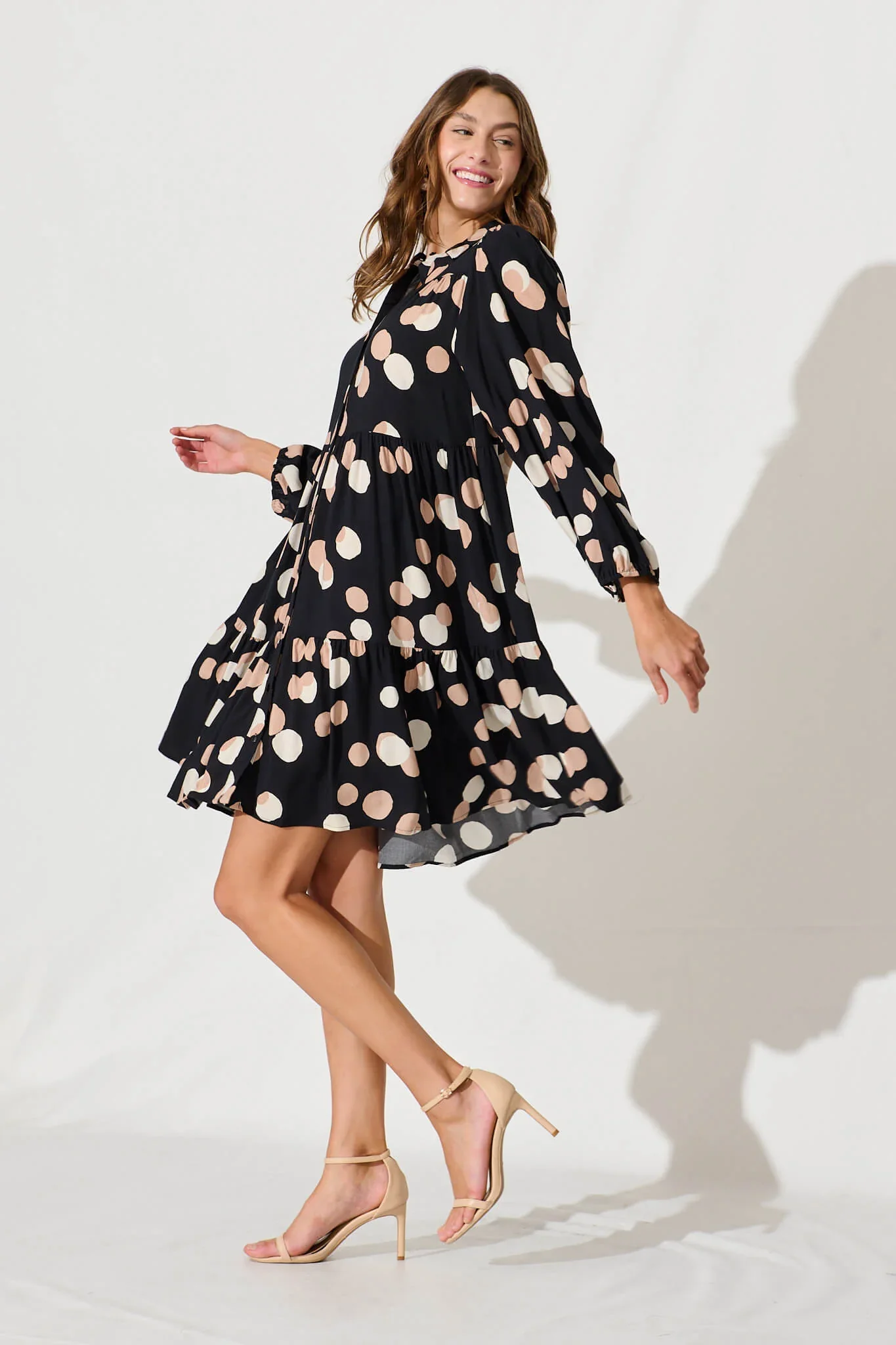 Felicity Smock Shirt Dress - Image 3