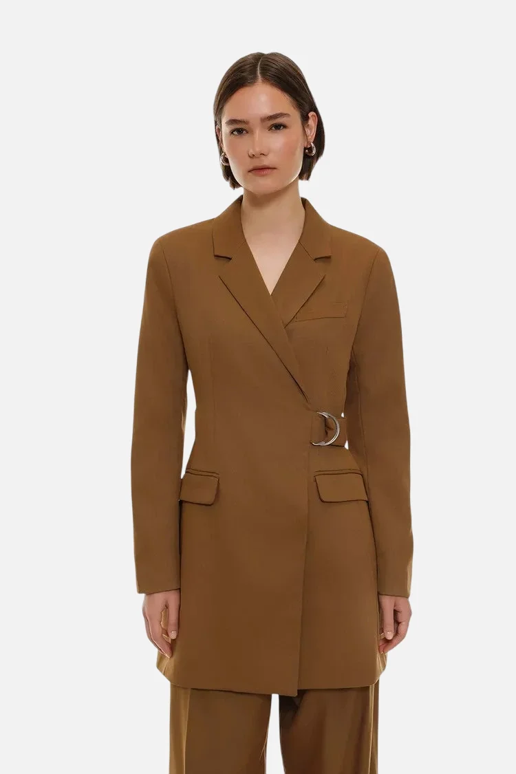 Belted blazer dress - Image 3