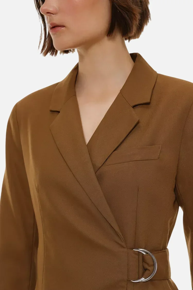 Belted blazer dress - Image 4