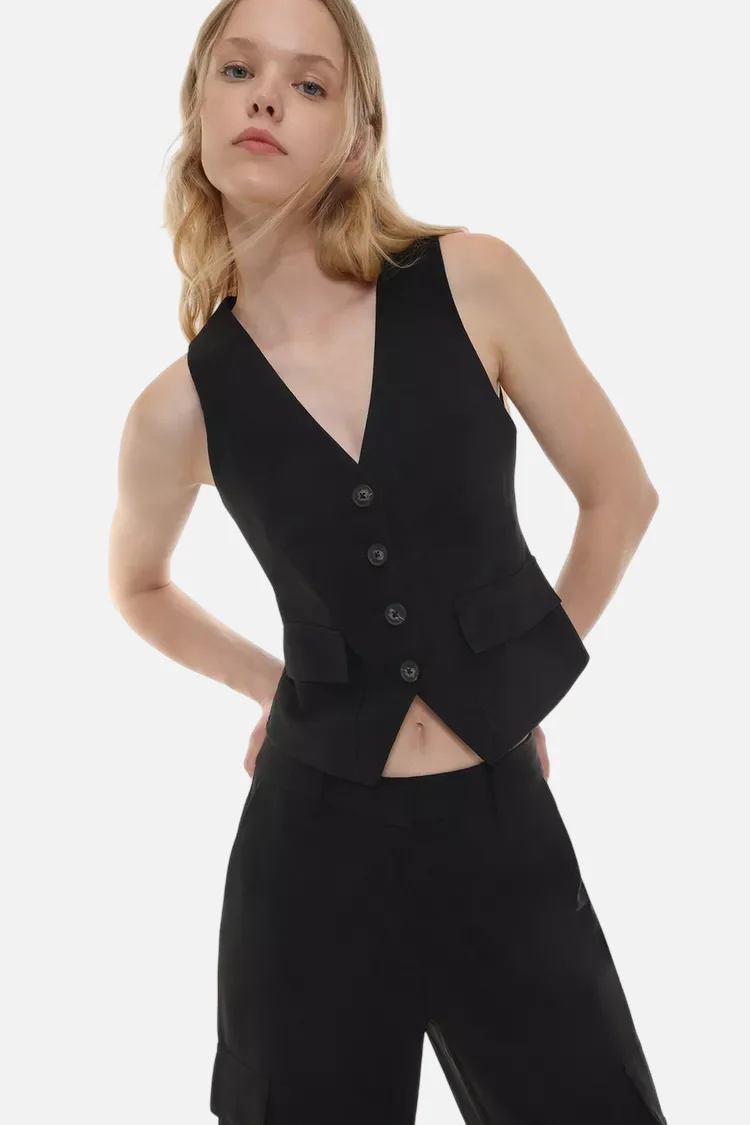 Waistcoat with pockets - Image 4
