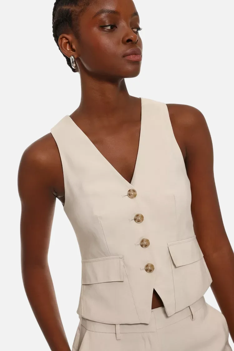 Waistcoat with pockets - Image 8